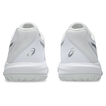Women's GEL-Dedicate 9 Tennis Shoes White and Pure Silver,Footwear,Asics,,,Tennis Express,1042A316_101-4
