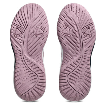 Women's GEL-Dedicate 9 Tennis Shoes White and Taro Purple,Footwear,Asics,,,Tennis Express,1042A316_102-6
