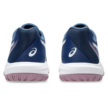 Women's GEL-Dedicate 9 Tennis Shoes Independence Blue and White,Footwear,Asics,,,Tennis Express,1042A316_400-4