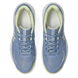 Women's GEL-Dedicate 9 Pickleball Shoes Calm Indigo and Soft Yellow,Footwear,Asics,,,Tennis Express,1042A317-400-3