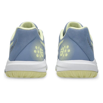 Women's GEL-Dedicate 9 Pickleball Shoes Calm Indigo and Soft Yellow,Footwear,Asics,,,Tennis Express,1042A317-400-4