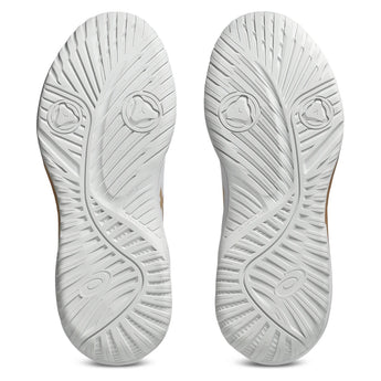 Women's GEL-Dedicate 9 Pickleball Shoes White and Champagne,Footwear,Asics,,,Tennis Express,1042A317_100F26-6