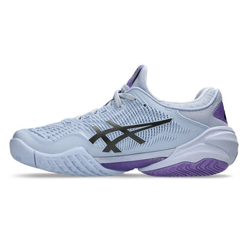 Women's Night Energy Court FF 3 Tennis Shoes Blue Fade and Gunmetal,Footwear,Asics,,,Tennis Express,1042A332_400-1
