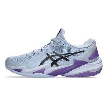 Women's Night Energy Court FF 3 Tennis Shoes Blue Fade and Gunmetal,Footwear,Asics,,,Tennis Express,1042A332_400_2