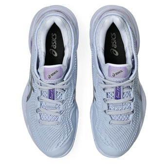 Women's Night Energy Court FF 3 Tennis Shoes Blue Fade and Gunmetal,Footwear,Asics,,,Tennis Express,1042A332_400_3