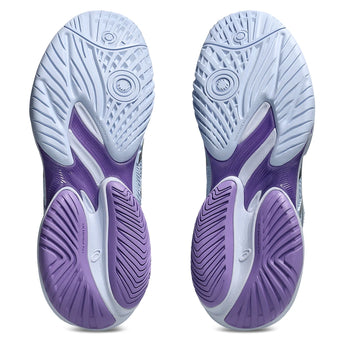 Women's Night Energy Court FF 3 Tennis Shoes Blue Fade and Gunmetal,Footwear,Asics,,,Tennis Express,1042A332_400_6