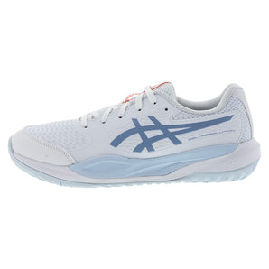 Juniors' GEL-Resolution X GS Tennis Shoes White and Grey Blue-Footwear-Asics-, [current_file_name-Tennis Express