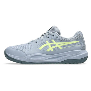 Juniors' GEL-Resolution X GS Tennis Shoes Grey Blue and Pistachio,Footwear,Asics,,,Tennis Express,1044A081-402S26-1