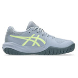 Juniors' GEL-Resolution X GS Tennis Shoes Grey Blue and Pistachio,Footwear,Asics,,,Tennis Express,1044A081-402S26-2