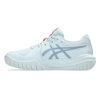 Juniors' GEL-Resolution X GS Tennis Shoes Sky and Grey Blue-Footwear-Asics-1044A081-403S26-1-Tennis Express