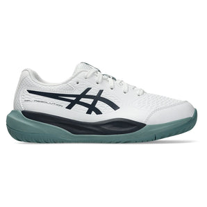 Juniors' GEL-Resolution X GS Tennis Shoes White and Midnight,Footwear,Asics,,,Tennis Express,1044A081_103-2