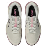 Juniors' GEL-Resolution X GS Tennis Shoes Soft Oat and Dark Aubergine,Footwear,Asics,,,Tennis Express,1044A081_250-3