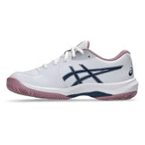 Juniors' GEL-Game GS Tennis Shoes White and Independence Blue,Footwear,Asics,,,Tennis Express,1044A083_104-1