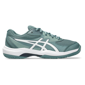 Juniors' GEL-Game GS Tennis Shoes Foggy Teal and White,Footwear,Asics,,,Tennis Express,1044A083_401-1