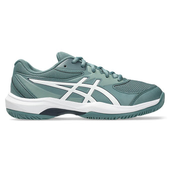 Juniors' GEL-Game GS Tennis Shoes Foggy Teal and White,Footwear,Asics,,,Tennis Express,1044A083_401-1