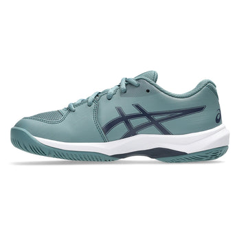 Juniors' GEL-Game GS Tennis Shoes Foggy Teal and White,Footwear,Asics,,,Tennis Express,1044A083_401-2