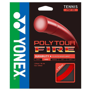 POLYTOUR FIRE Tennis String Red-Strings-Yonex-104976-DEFAULT-L-Tennis Express