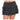 Women's Mon Amie Tennis Skort-Apparel-Lucky In Love-105014-040_CHARCOAL-L-Tennis Express