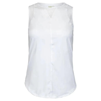 Women's LUV Chill Out Tennis Tank-Apparel-Lucky In Love-105242-110_WHITE-L-Tennis Express