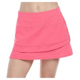 Girls' So Much Fun Tennis Skort with Back Pocket-Apparel-Lucky In Love-105445-648_NEON_PINK-L_80f20958-f81f-44d2-a7a7-bce6100a10cf-Tennis Express