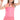 Girls' Summer Glow Short Sleeve Tennis Top Pink-Apparel-Lucky In Love-105592-DEFAULT-L-Tennis Express
