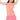 Girls' Lightweight Rib Tennis Tank Flamingo-Apparel-Lucky In Love-105593-DEFAULT-L-Tennis Express