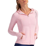 Women's Tennis Hoodie Jacket-Apparel-BloqUV-105679-TICKLE_ME_PINK-L-Tennis Express