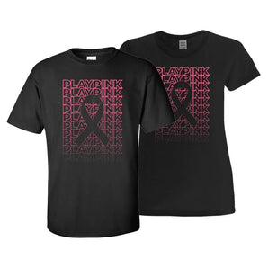 Women's Play Pink Tennis Tee Black (Size Small)-Apparel-TENNIS EXPRESS-105780-DEFAULT-L-Tennis Express