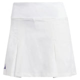 Women's Club Pleated Tennis Skort White-Apparel-Adidas-106493-DEFAULT-L-Tennis Express