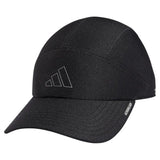 Women's Superlite Trainer 2 Hat Black and Silver Metallic-Apparel-Adidas-106615-DEFAULT-L-Tennis Express