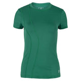 Women's Short Sleeve Tennis Top-Apparel-Sofibella-107016-FOREST_GREEN-L-Tennis Express