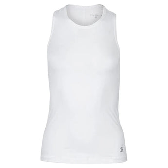 Women's Tennis Tank-Apparel-Sofibella-107017-WHITE-L-Tennis Express