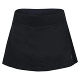 Women's 13 Inch Tennis Skort-Apparel-Sofibella-107018-BLACK-L-Tennis Express