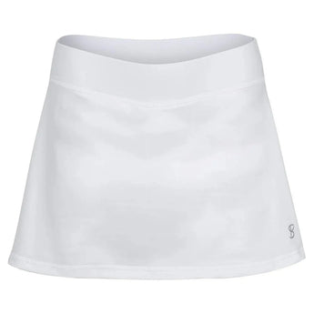 Women's 13 Inch Tennis Skort-Apparel-Sofibella-107018-WHITE-L-Tennis Express