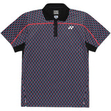 Unisex Tournament Tennis Polo,Apparel,Yonex,Black,S,Tennis Express,10706-bk-1