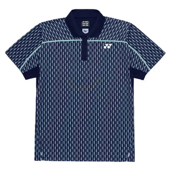 Unisex Tournament Tennis Polo,Apparel,Yonex,Dark Navy,S,Tennis Express,10706-n-1