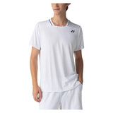 Unisex Tournament Tennis Crew White,Apparel,Yonex,,,Tennis Express,10707W-3