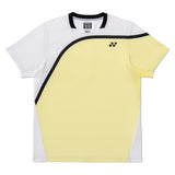 Unisex Tournament Tennis Crew, Yonex, Pale Yellow, Tennis Express, 10708-PALE-YELLOW-1
