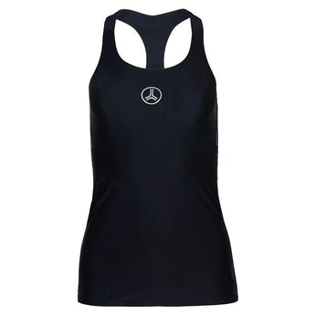 Women's Game Flaming Boa Bonded Tennis Tank Nero Hot Pink-Apparel-Ultracor-107330-DEFAULT-L-1-[Sku]-Tennis Express