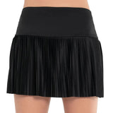Womens 14.5 Inch Pleated Tennis Skirt Black-Apparel-K-Swiss-107477-DEFAULT-L-Tennis Express