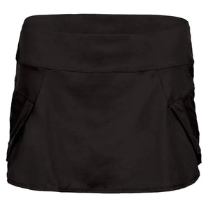 Women's Team Pulse Wave Tennis Skort-Apparel-Lucky In Love-107748-001_BLACK-L-Tennis Express