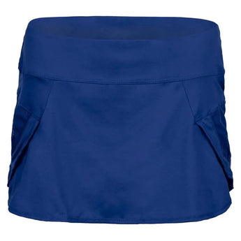 Women's Team Pulse Wave Tennis Skort-Apparel-Lucky In Love-107748-421_ROYAL-L-Tennis Express