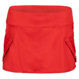 Women's Team Pulse Wave Tennis Skort-Apparel-Lucky In Love-107748-603_RED-L-Tennis Express