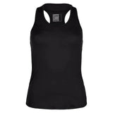 Women's Team Racerback Tennis Tank-Apparel-Lucky In Love-107807-001_BLACK-L-Tennis Express