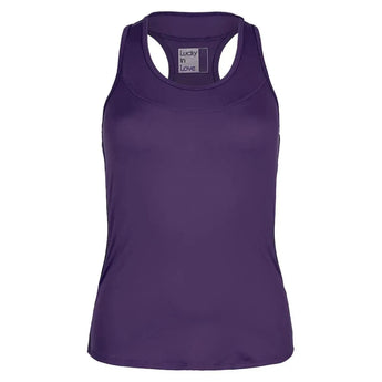 Women's Team Racerback Tennis Tank-Apparel-Lucky In Love-107807-500_PURPLE-L-Tennis Express