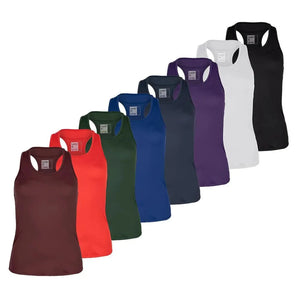 Women's Team Racerback Tennis Tank-Apparel-Lucky In Love-107807-DEFAULT-L-Tennis Express