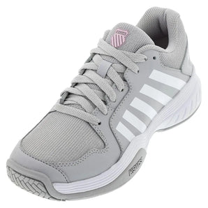 Women's Court Express Pickleball Shoes Vapor Blue and White-Footwear-K-Swiss-108065-DEFAULT-L-Tennis Express