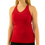 Women's Essentials Racerback Tennis Tank-Apparel-Fila-108130-640_CRIMSON-L-Tennis Express