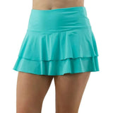 Women's Essentials Tiered Ruffle Tennis Skort-Apparel-Fila-108196-483_BLUE_RADIANCE-L-Tennis Express