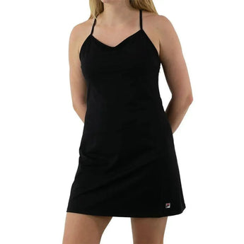 Women's Essentials Tennis Dress-Apparel-Fila-108236-001_BLACK-L-Tennis Express